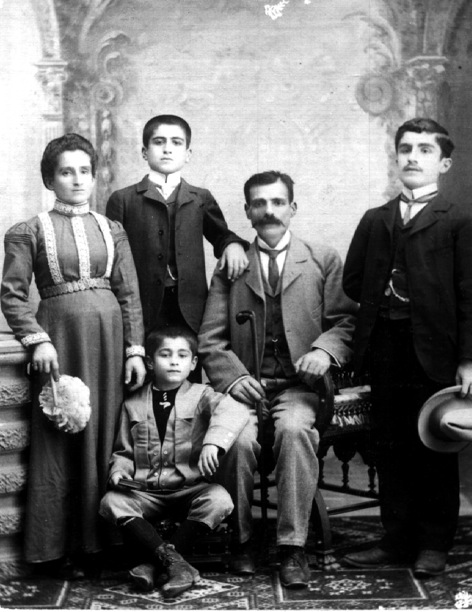 Bedros Kerbajian and Anna Kasarjian Family